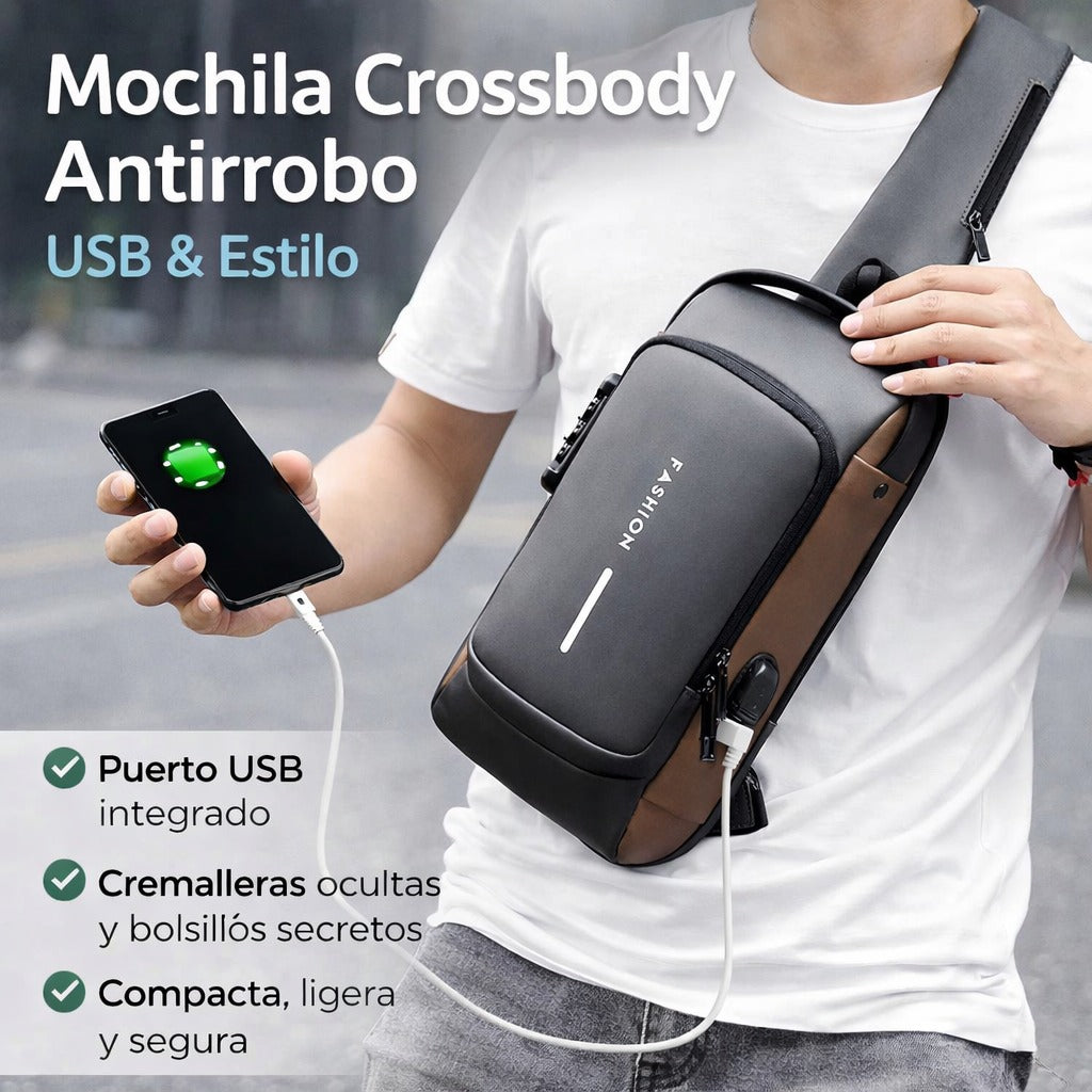 🔒 BOLSO ANTIRROBO INTELIGENTE